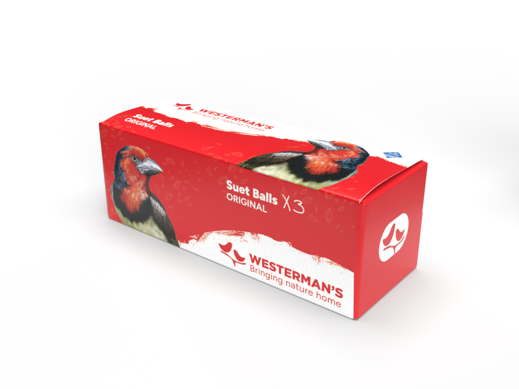3 x Suet Balls Original - Single Pack