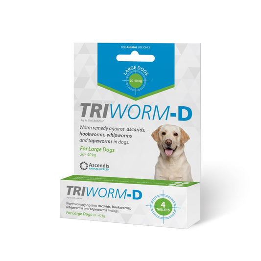 Triworm Large Dog - Single