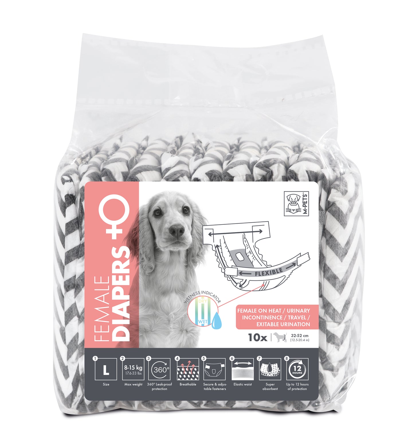 M-Pet Female Dog Diapers
