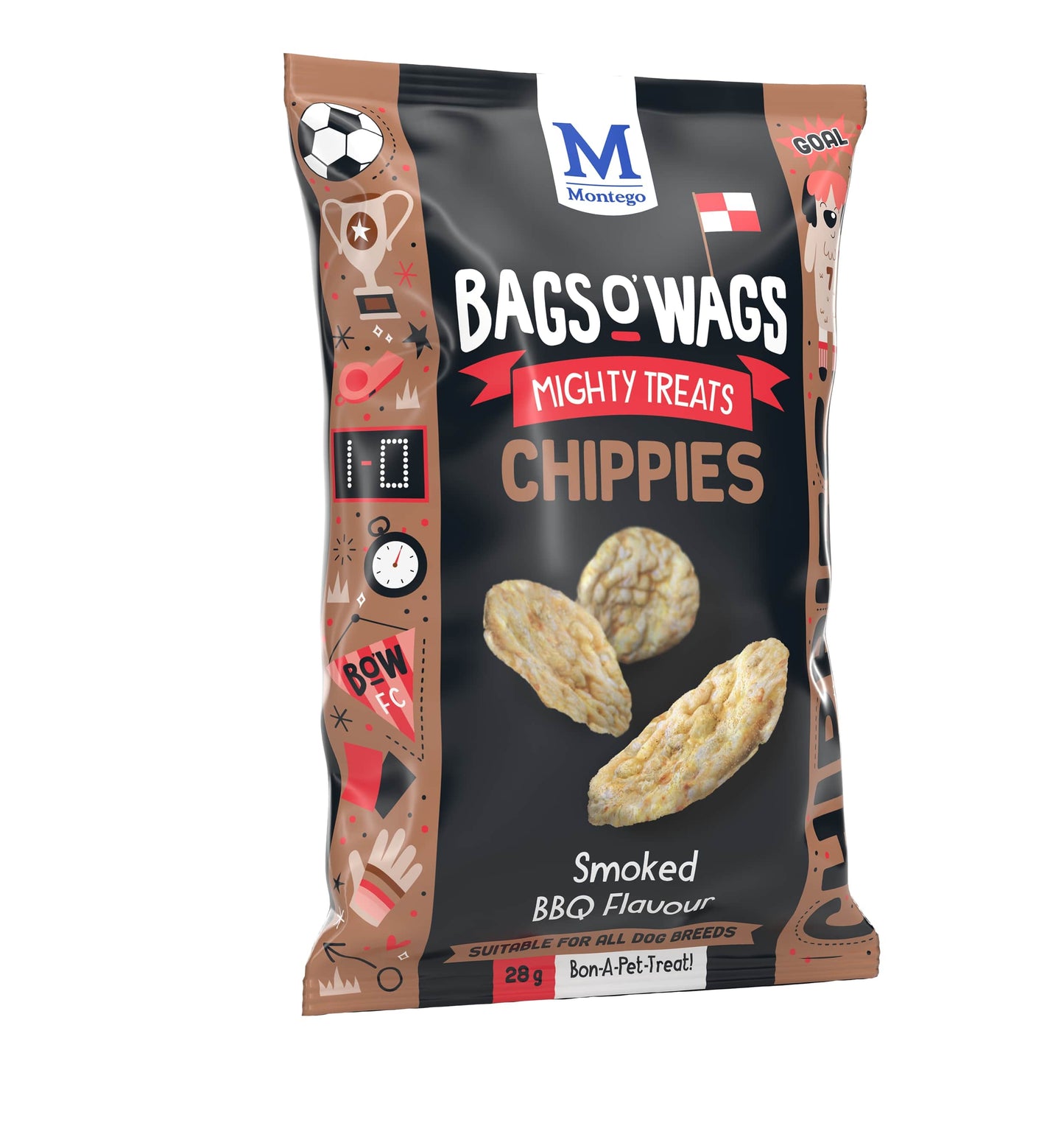 Montego Bags O'Wags Chippies 28g