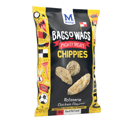 Montego Bags O'Wags Chippies 28g