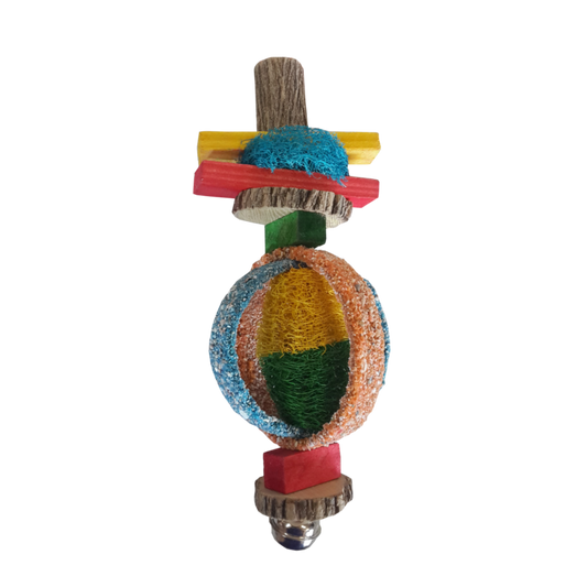 B/ Parrot Loofah Toy - # 7
