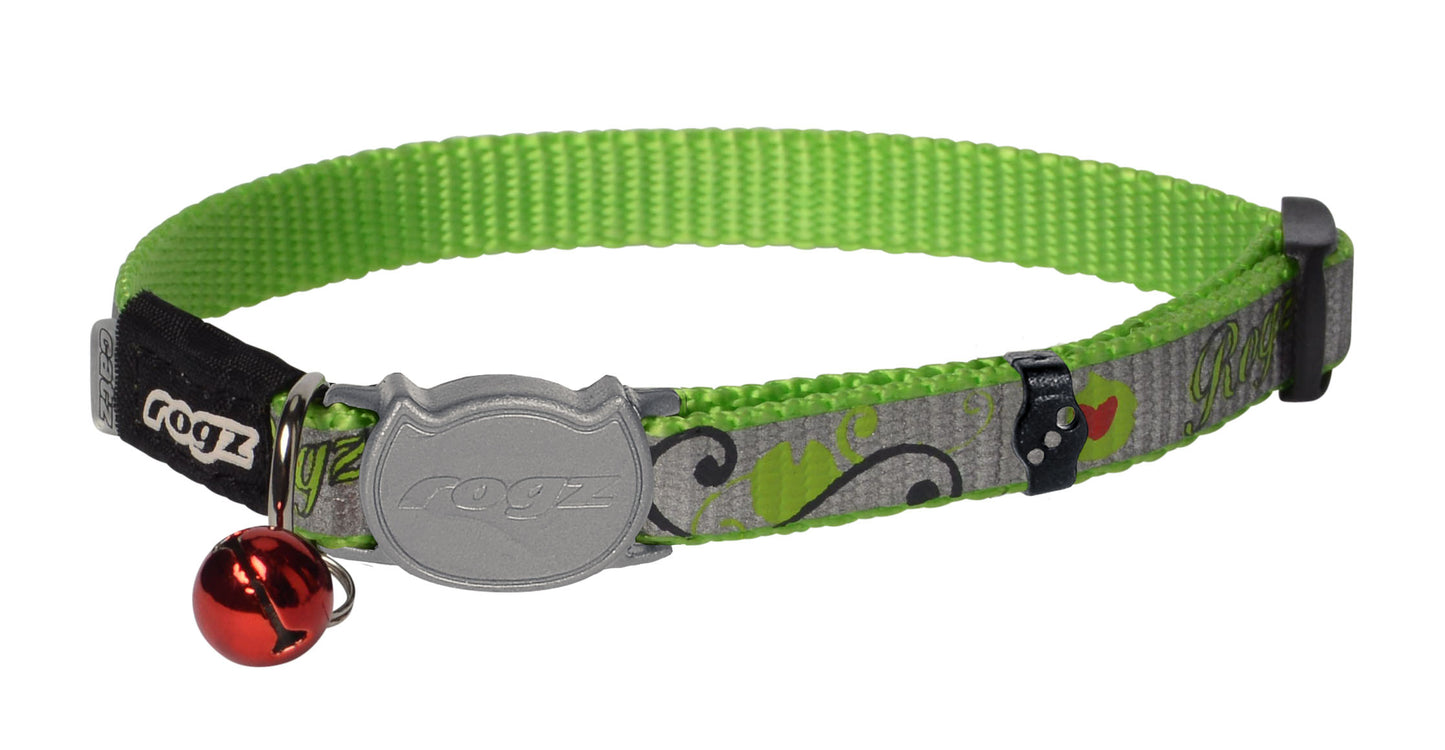 Rogz - Reflecto Pattern Breakaway Cat Collar