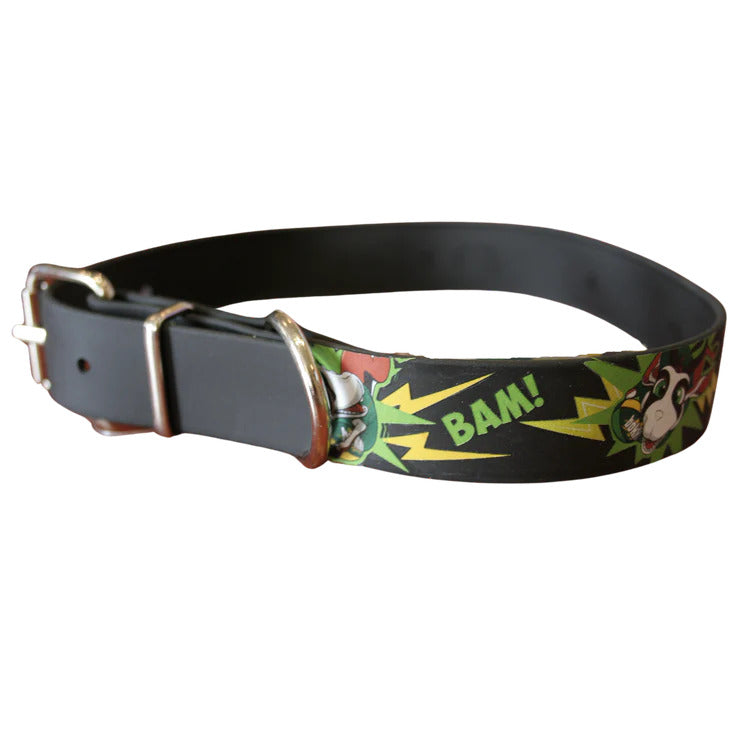 Bokkie Black Biothane Collar