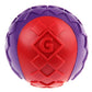 Gigwi Ball Squeaker Solid Red / Purple - Small 1Pk