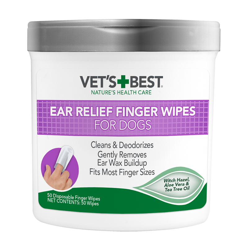 Vets Best Ear Finger Pads 50'S