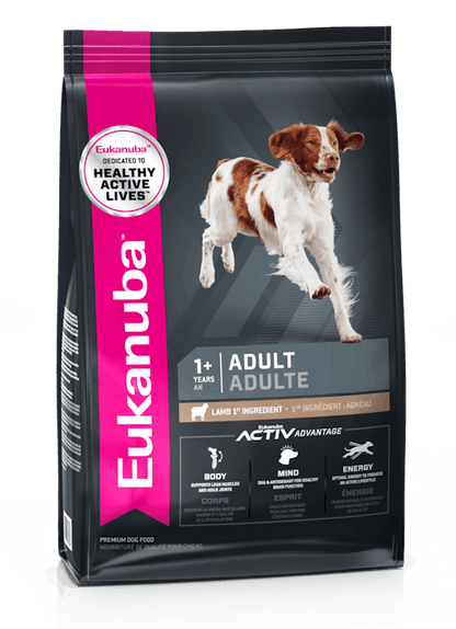 Eukanuba Medium Breed Adult Over 12 Months 10-25Kg with Lamb and Rice Dog Food