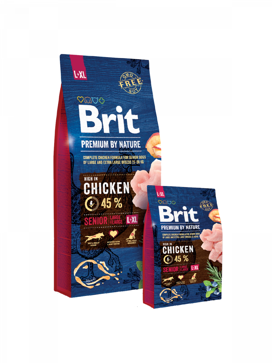 Brit Premium Dog Senior Large and X-Large 15Kg