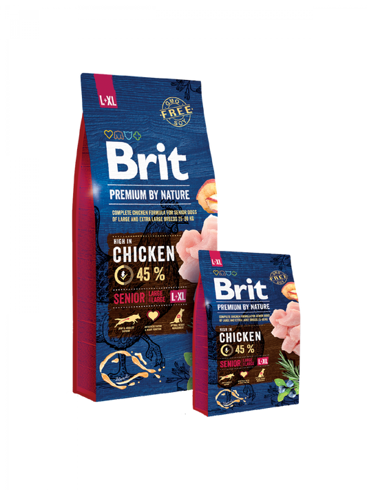 Brit Premium Dog Senior Large and X-Large 15Kg