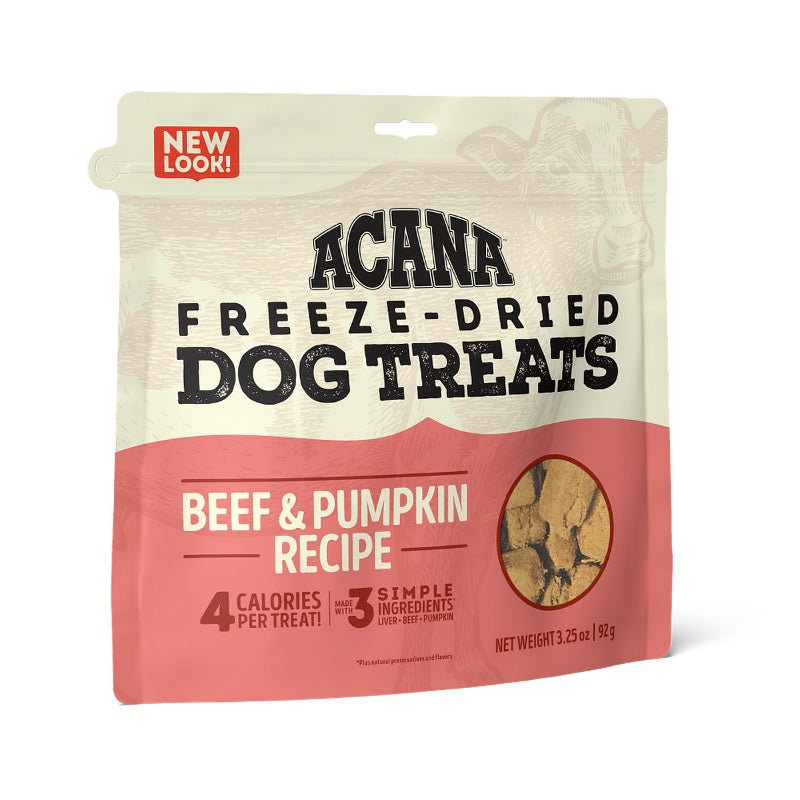 Acana Singles Freeze Dry Treats Dog Beef and Pumpkin 35g