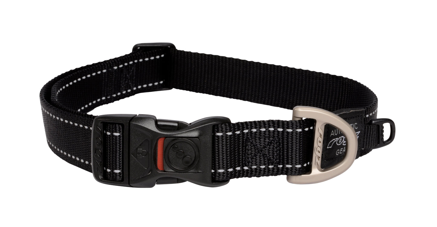 Rogz Utility Side Release Collar Reflective