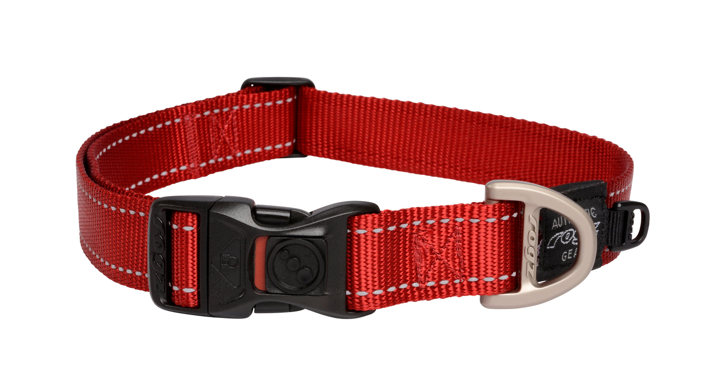 Rogz Utility Side Release Collar Reflective