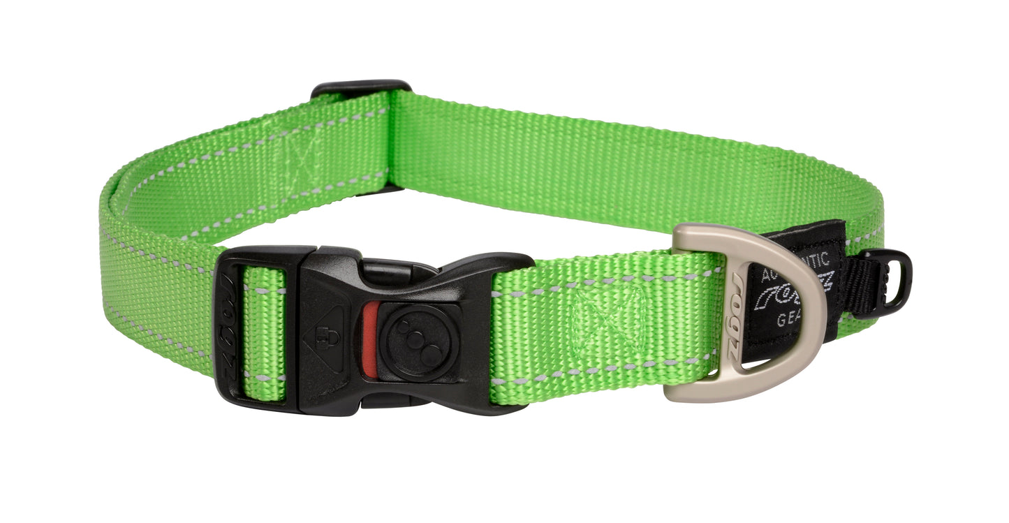 Rogz Utility Side Release Collar Reflective