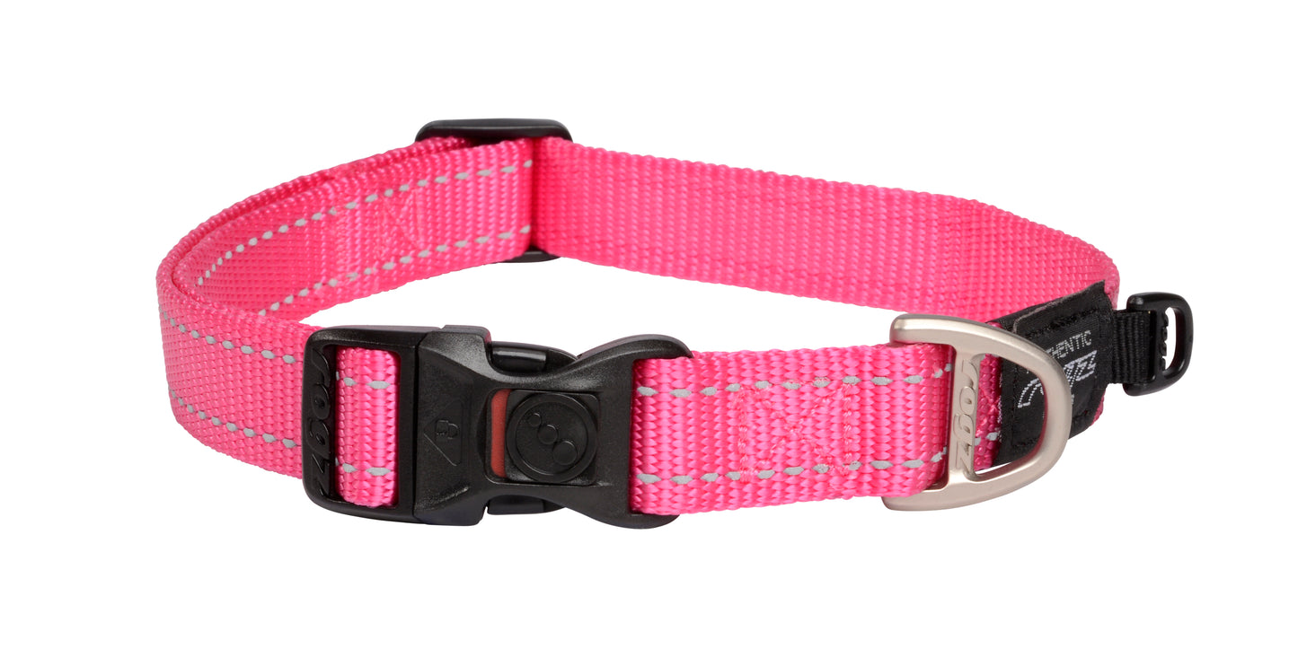 Rogz Utility Side Release Collar Reflective