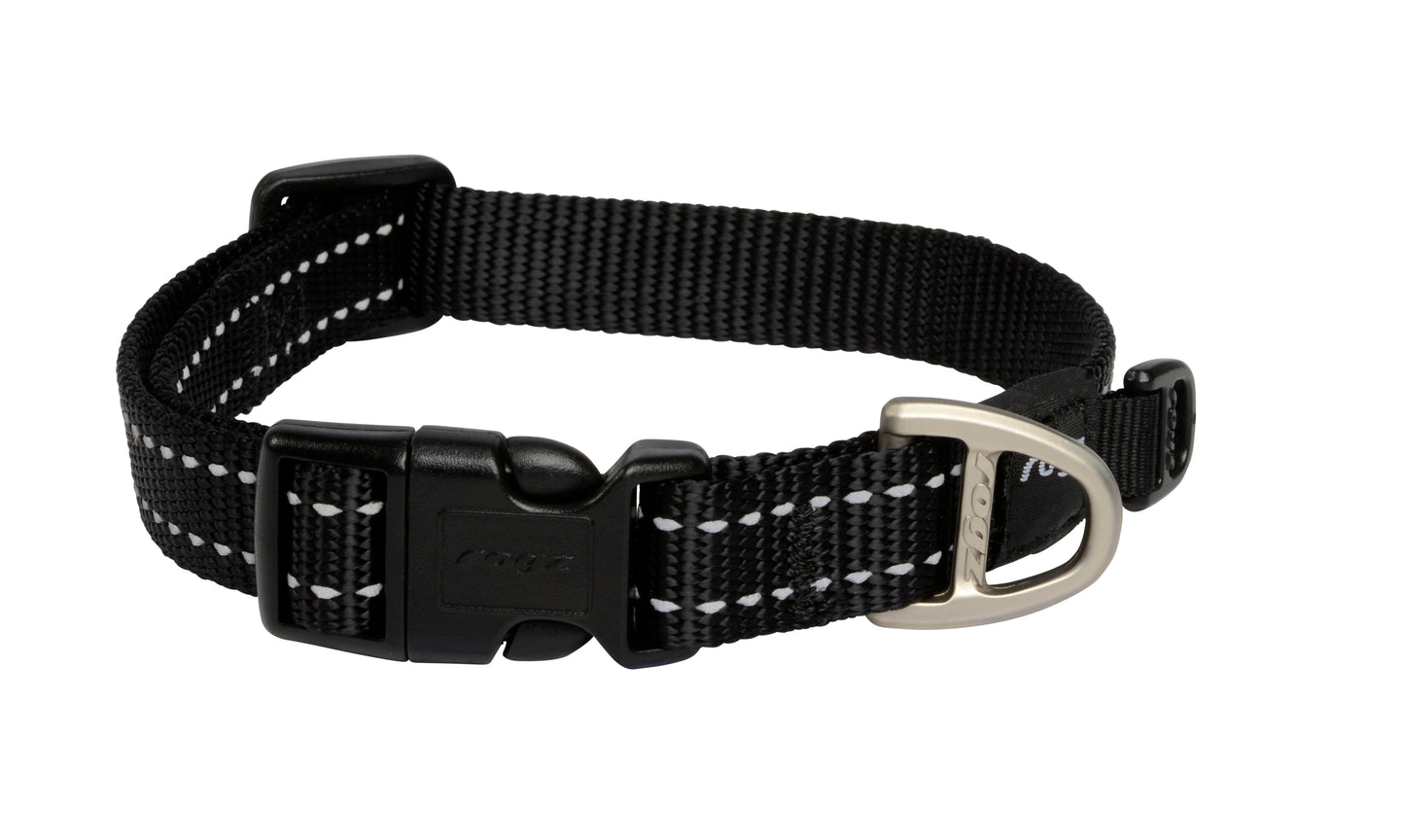 Rogz Utility Side Release Collar Reflective