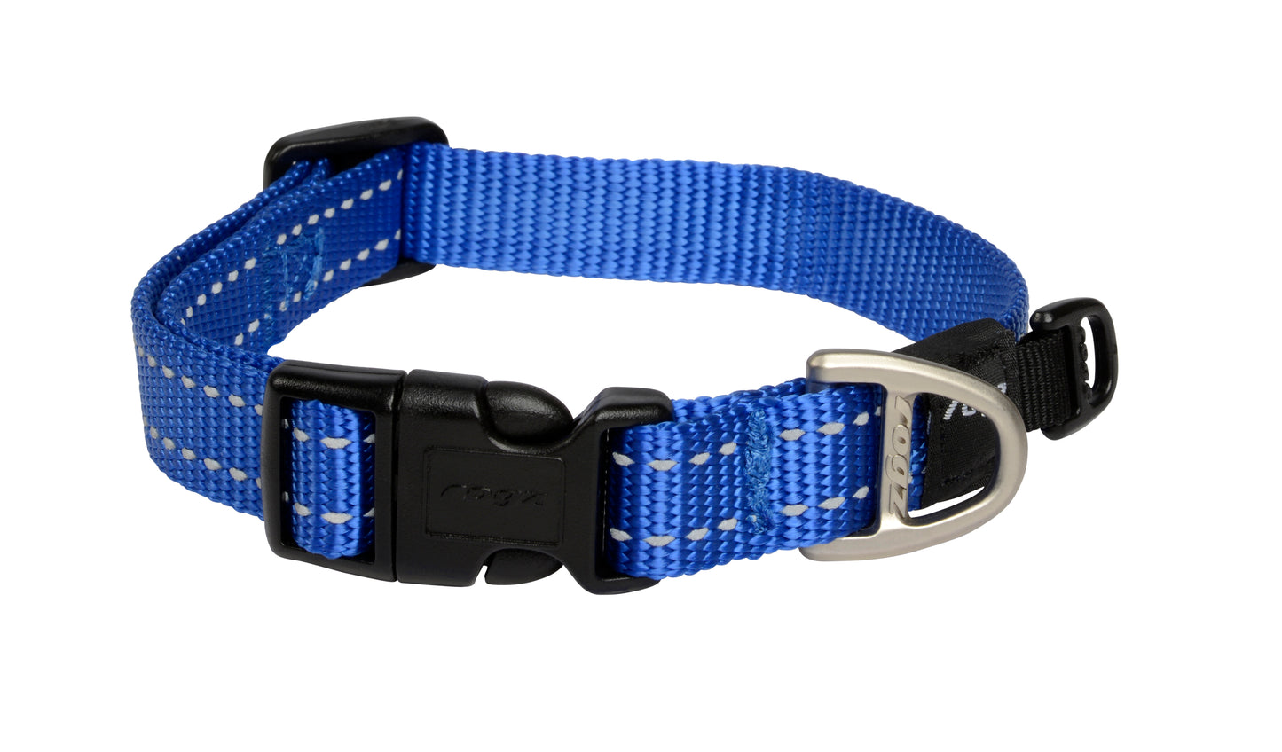 Rogz Utility Side Release Collar Reflective