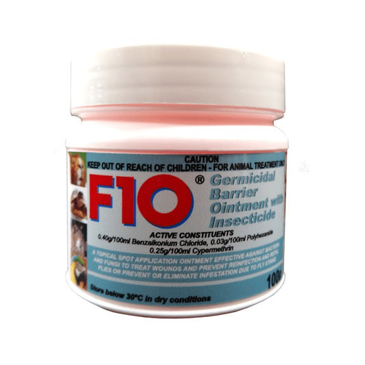 F10 Germicidal Barrier Ointment with Insecticide 100g