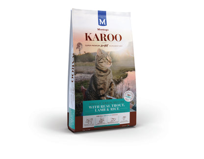 Montego Karoo Dry Cat Food Adult Cat Trout and Lamb