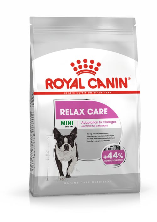 Royal Canin Relax Care Mini Dogs in need of support in adapting to stressful situations
