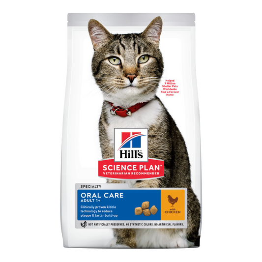 Hill's Science Plan Oral Care Adult Cat with Chicken Cat Food