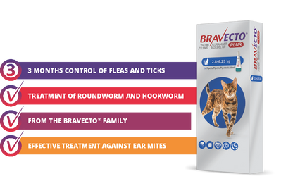 Bravecto Plus Cat