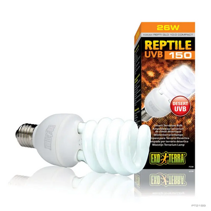 Exo Terra Reptile UVB150 Desert Terrarium Bulb 25W