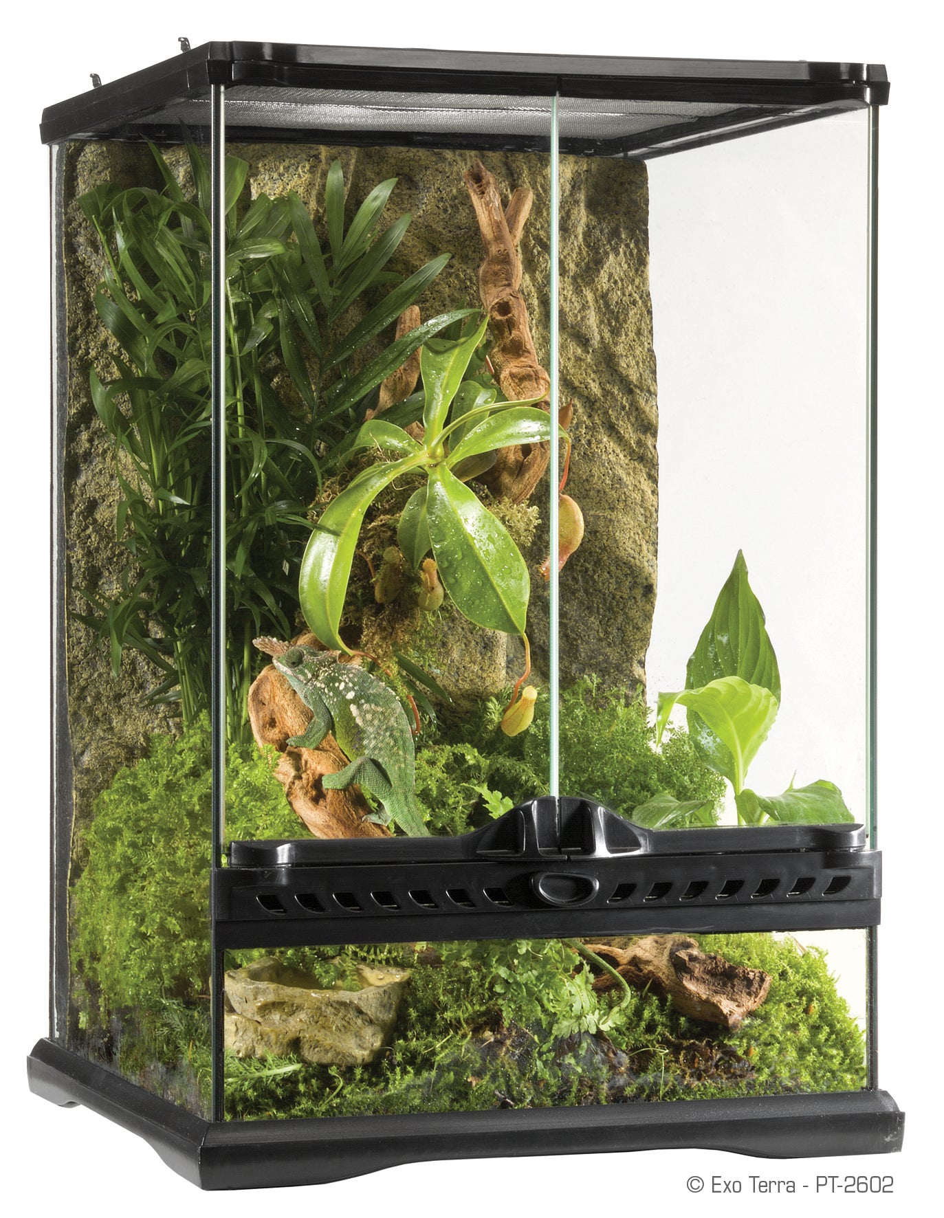 Exo Terra-Natural Terrarium Mini - Tall - 30 X 30 X 45cm