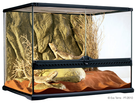 Exo Terra-Natural Terrarium Medium - Wide - 60 X 45 X 45cm