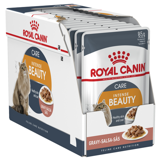 Royal Canin - Intense Beauty / Hair and Skin Adult Cat 12 X 85g