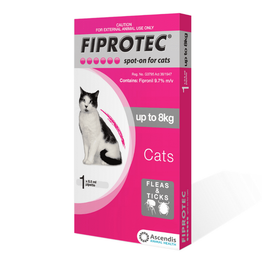 Fiprotec Cat 0-8kg (Pink)