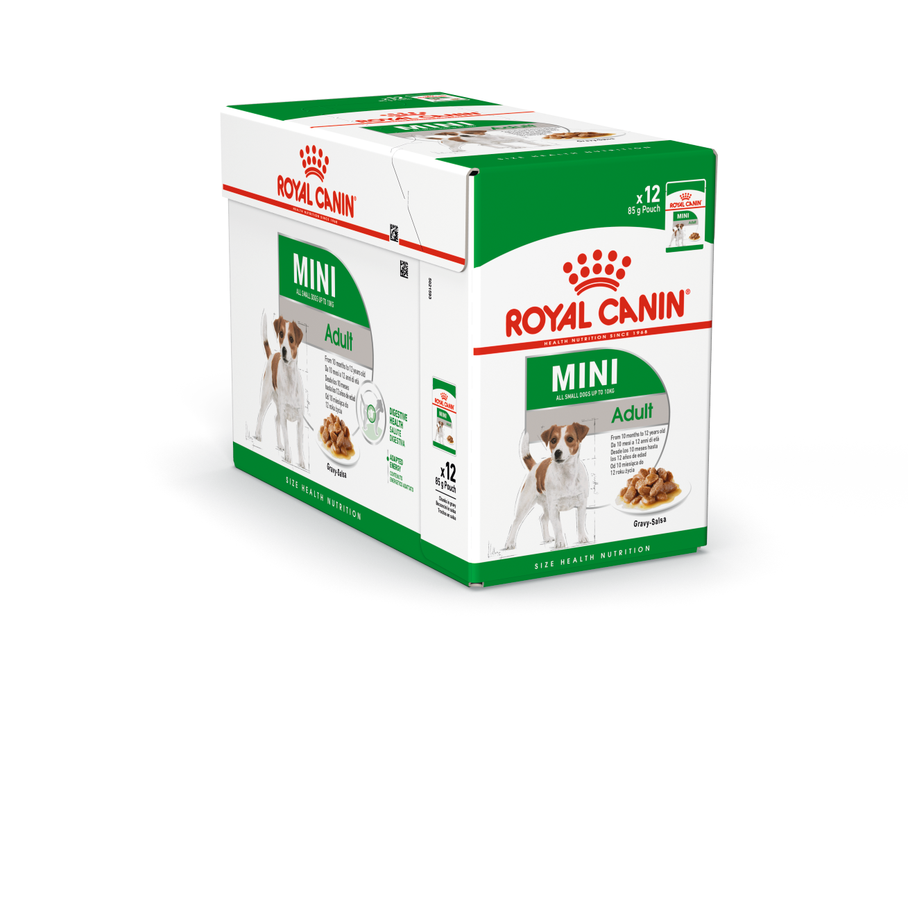Royal Canin Mini Adult Wet Pouch - Pack of 12 X 85g