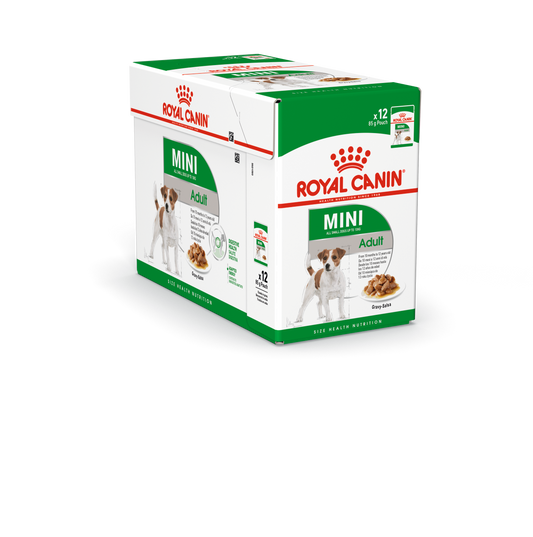 Royal Canin Mini Adult Wet Pouch - Pack of 12 X 85g