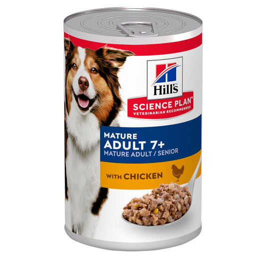 Hill's Science Plan Mature Adult Wet Chicken Can 370g