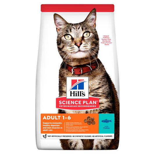 Hill's Science Plan Adult Dry Cat Food Tuna Flavour