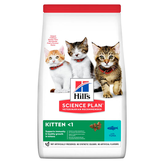 Hill's Science Plan Kitten Dry Food Tuna Flavour