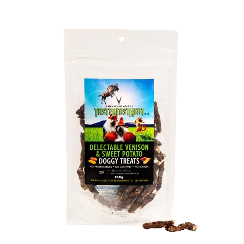 Tasty Beast Meat Venison and Sweet Potato Treats 100g