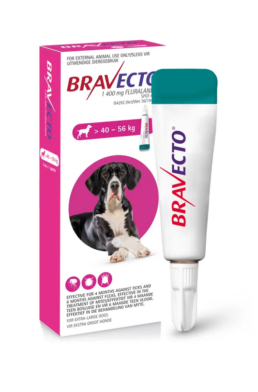 Bravecto Spot-On® X-Large Dog 40-56Kg