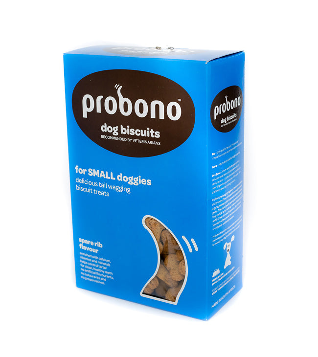 Probono Spare Rib Small Dog Biscuits 1Kg
