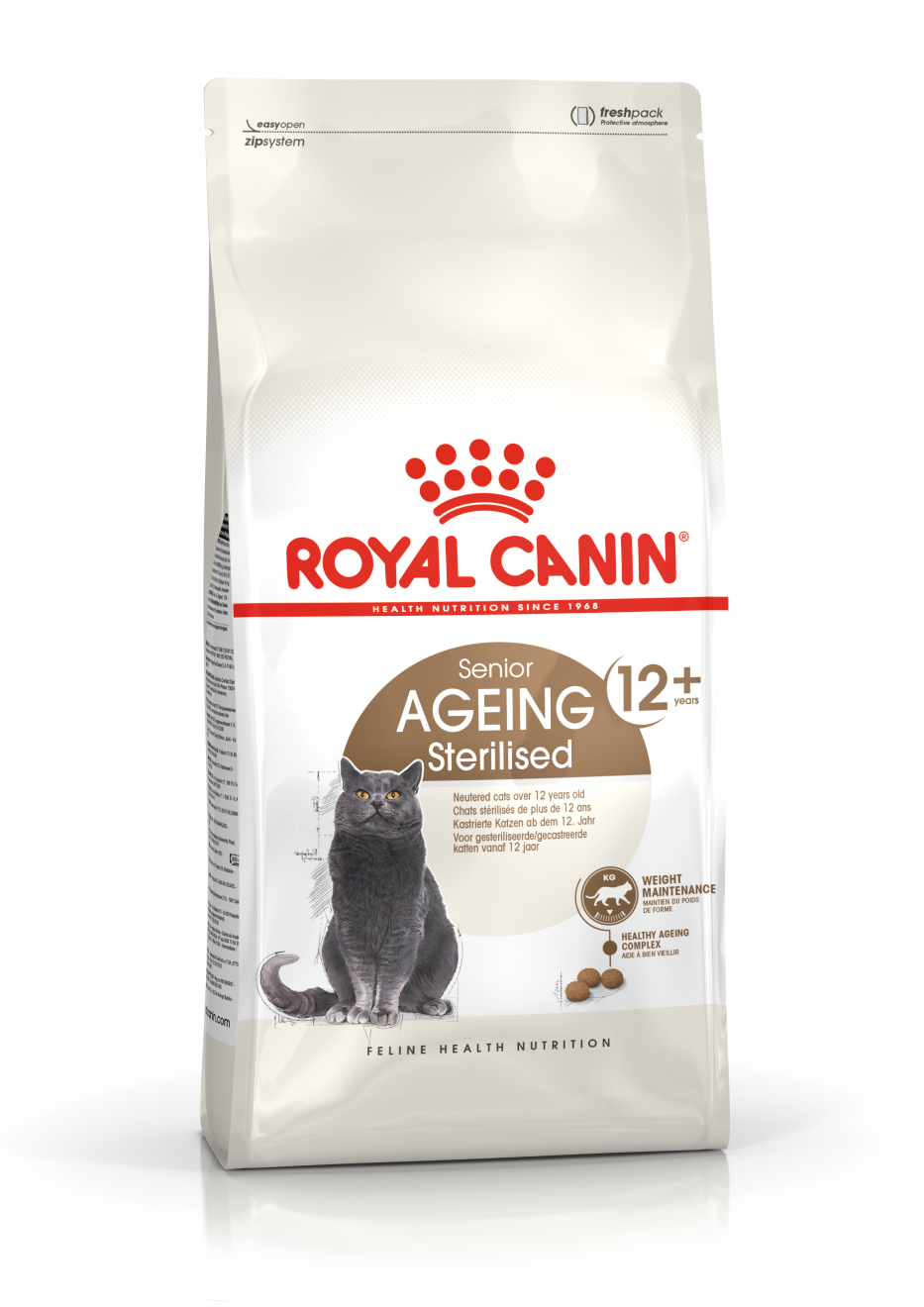 Sterilised Ageing 12+ Cat 2kg - Royal Canin