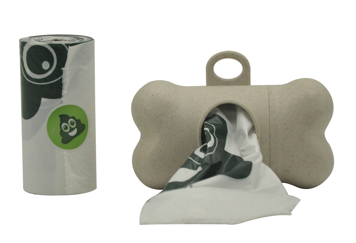 M-Pets Bamboo Waste Bag Dispenser